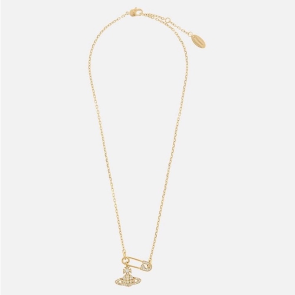 NWOT Vivienne Westwood Lucrece pendant Gild-tone Necklace